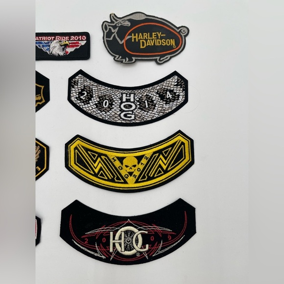 Harley-Davidson Motorcycle HOG Patches Misc Biker Lot New Harley Owners Group - Picture 3 of 5